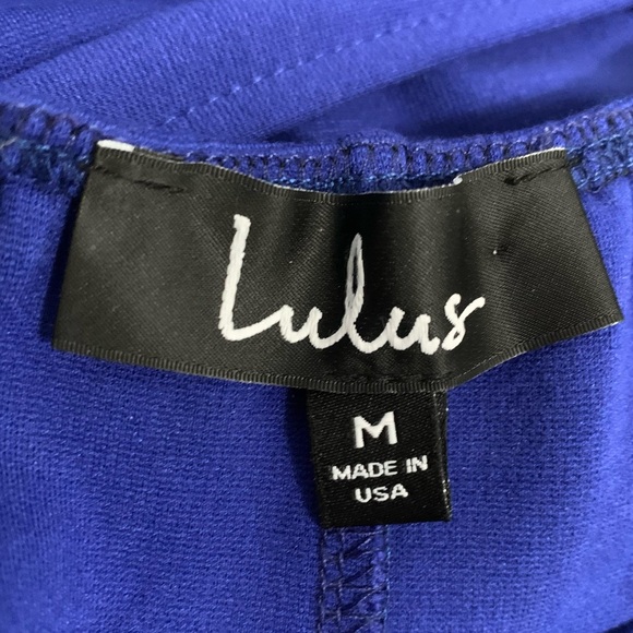 Lulu’s Royal Blue Sleeveless Swing Dress - Picture 3 of 5